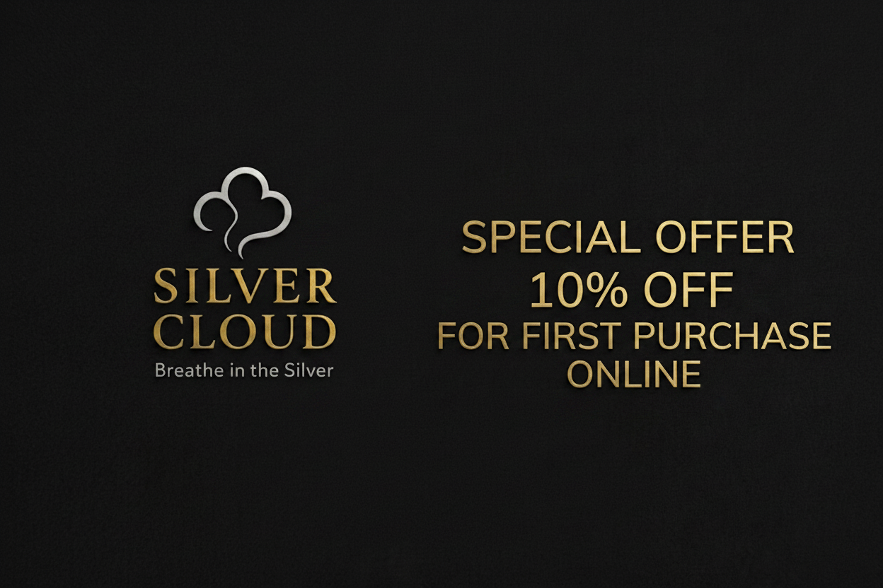 Silver Cloud 10% OFF Banner